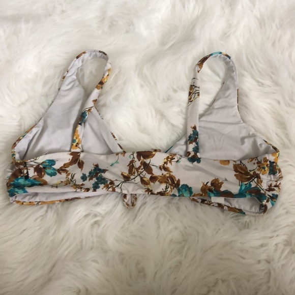 Vitamin A front tie swim top - Picture 2 of 7